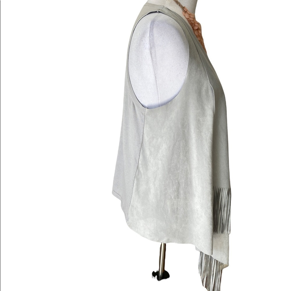 INC Faux Suede Vest - Picture 4 of 9